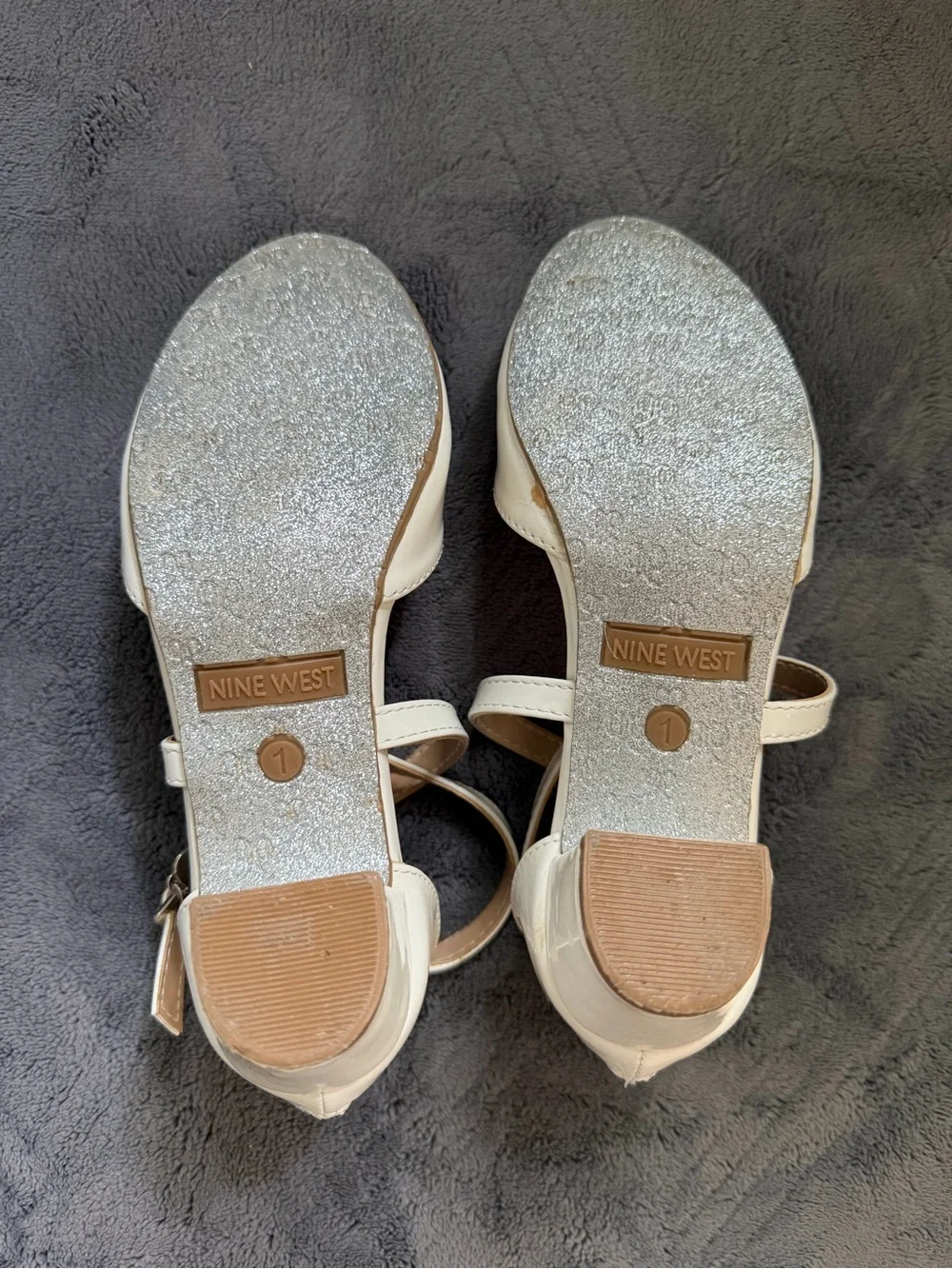 Nine West Kids Mia Ankle Strap Dress Sandals